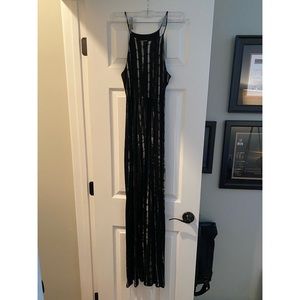 Black Tie Dye Maxi
